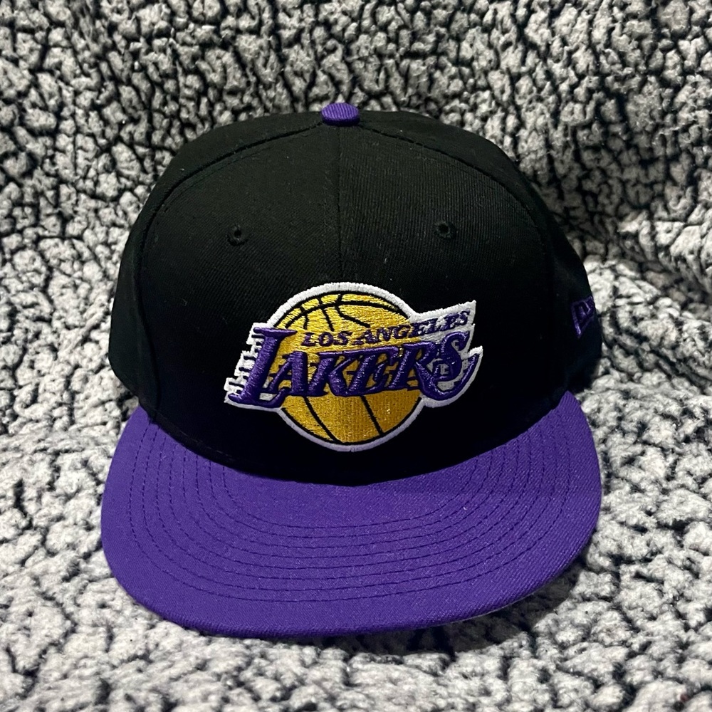 New Era Lakers Snapback Hat 2Tone 59FIFTY